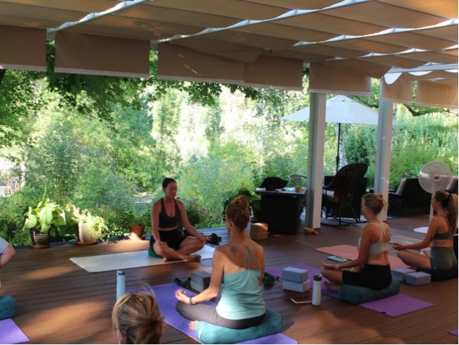 Cannabis Yoga Retreat in California