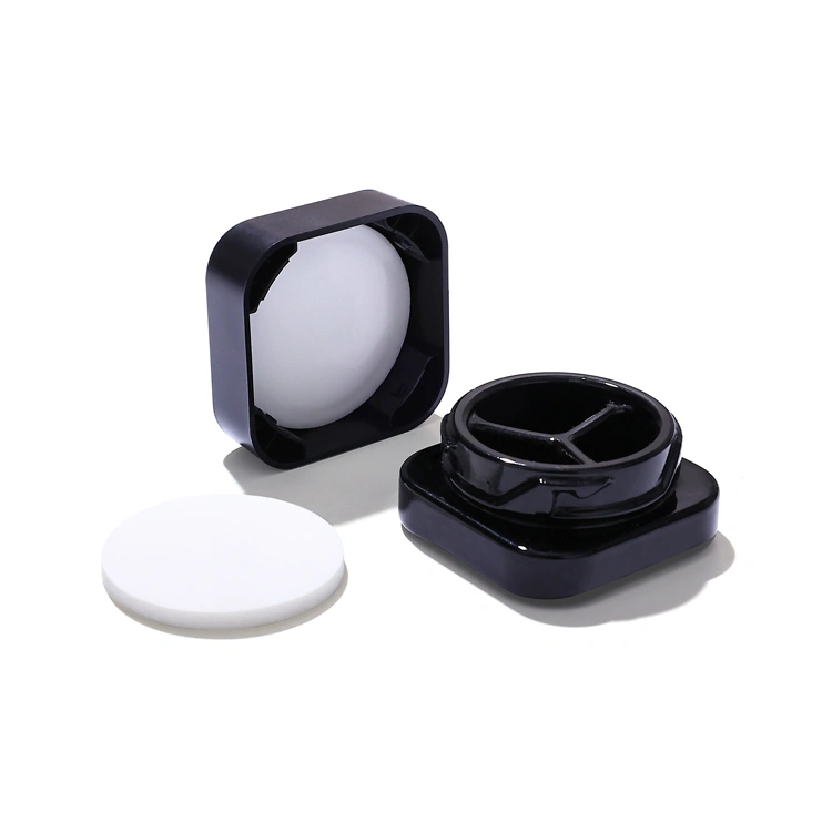 black concentrate jar