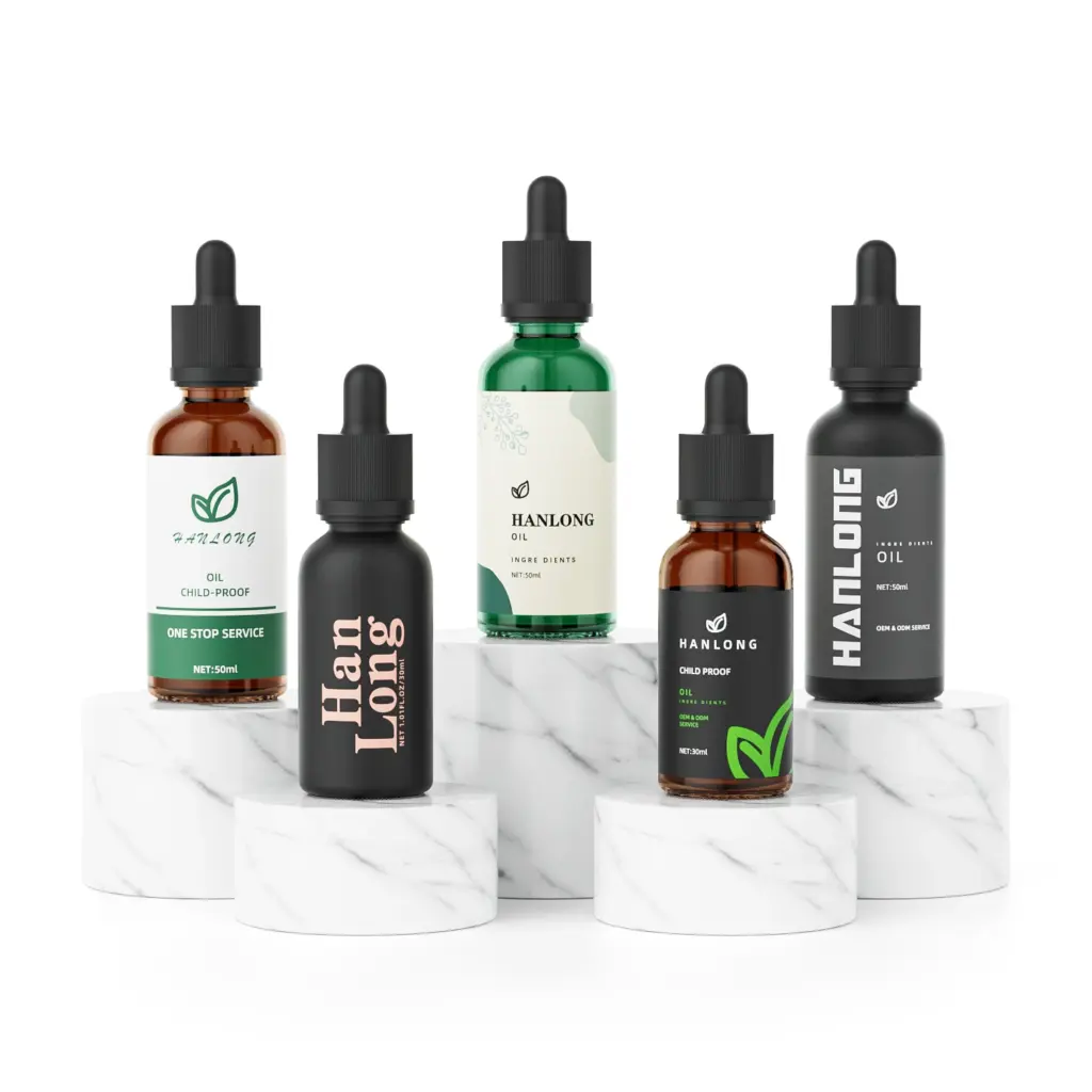 cannabis oil bottle