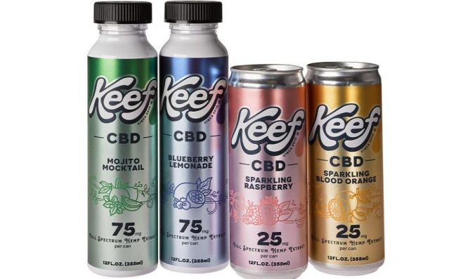 Keef cannabis-infused beverages