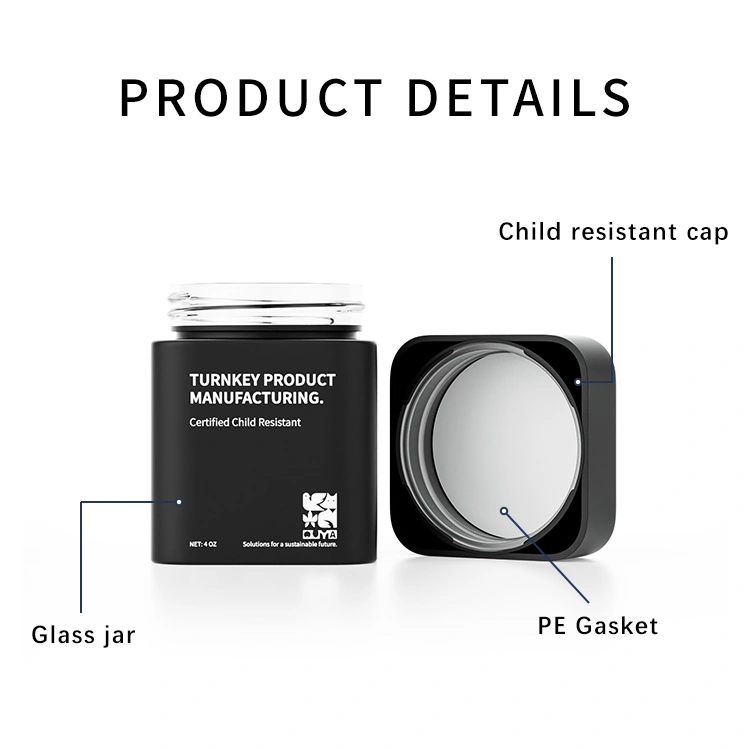 square jar product details