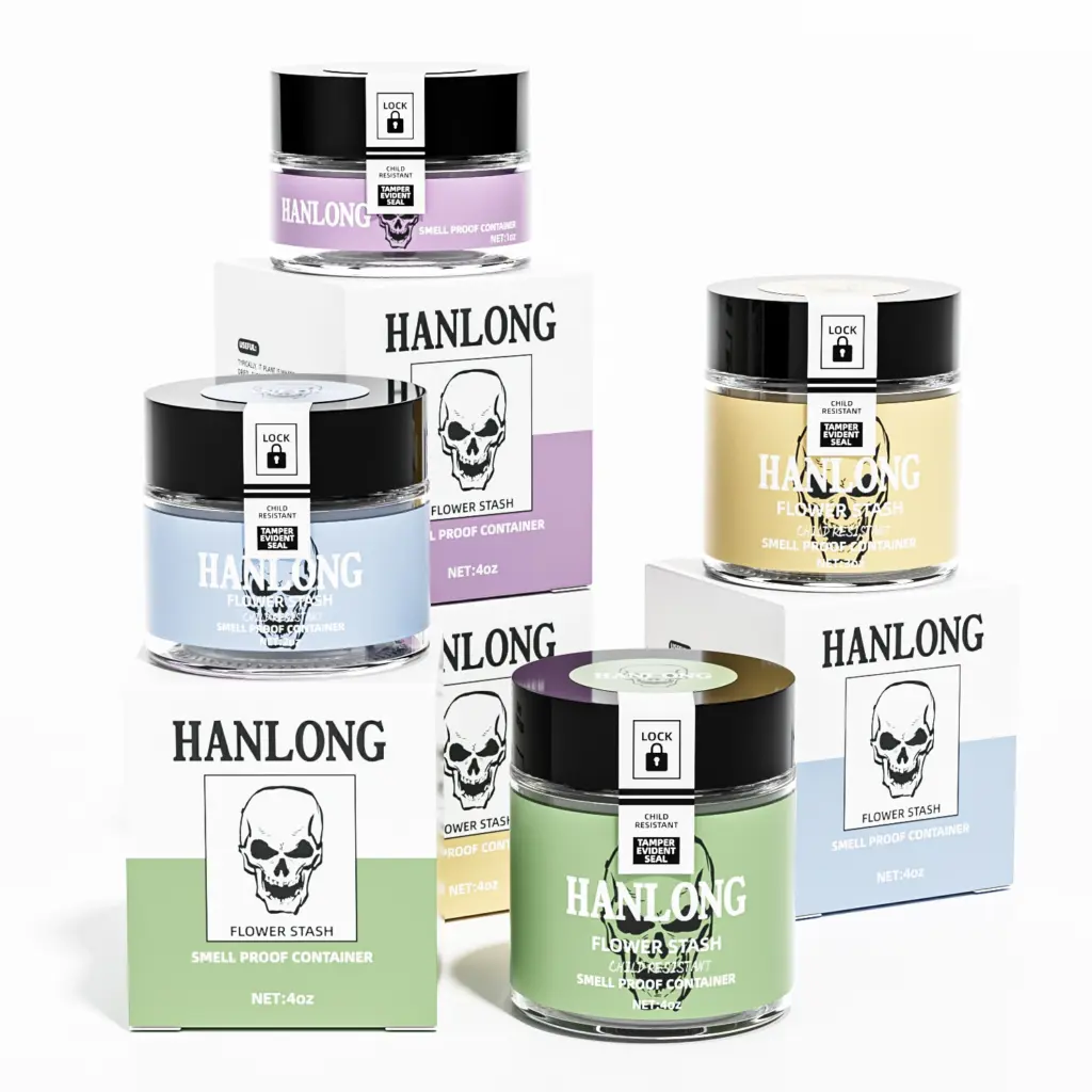 tamper evident flower jar