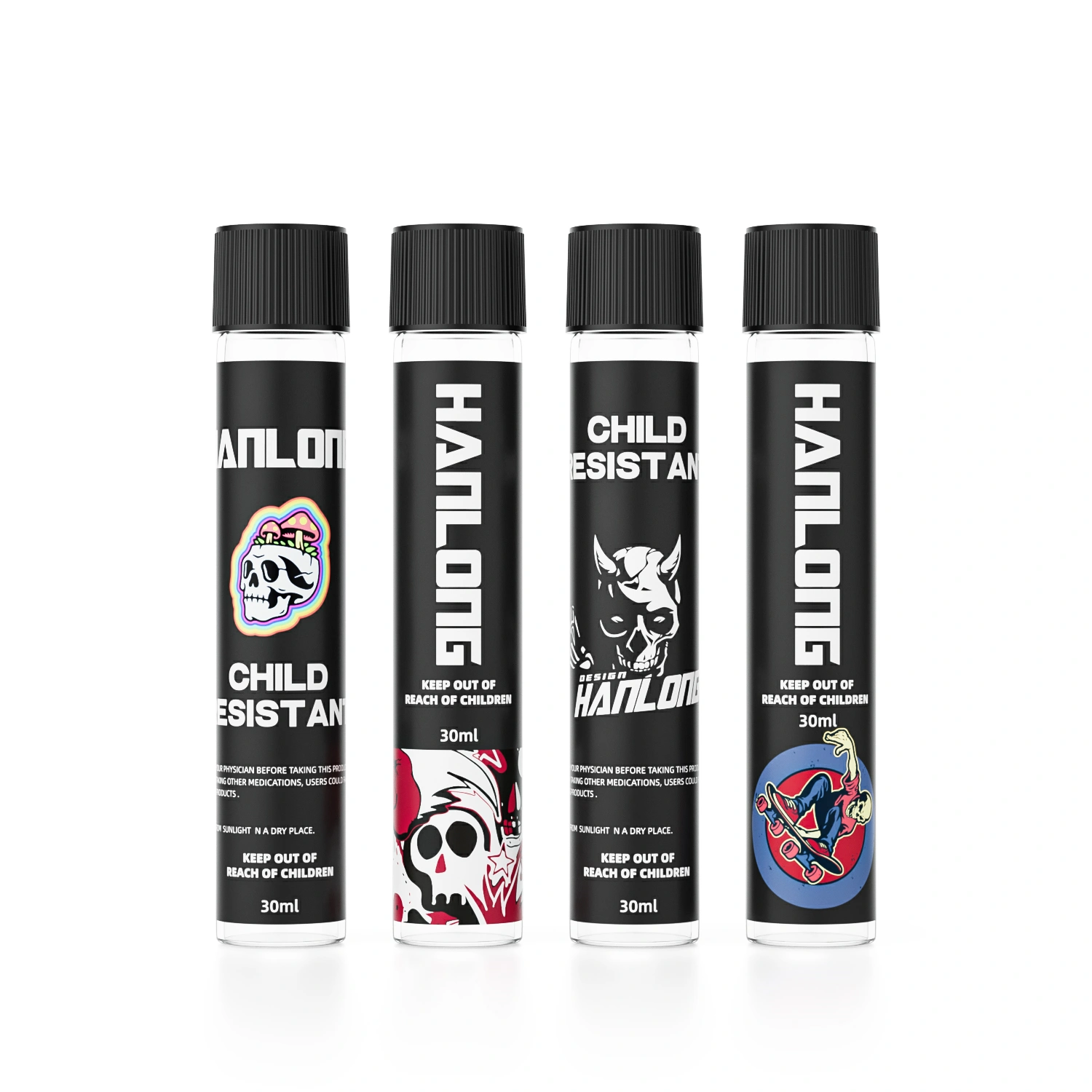 pre-roll tube labeling