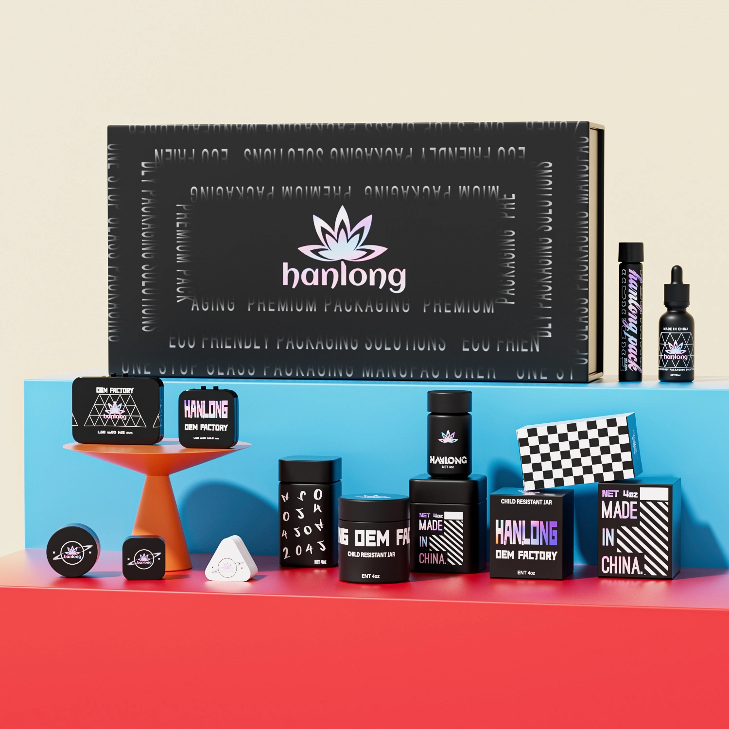 Marijuana Packaging Set