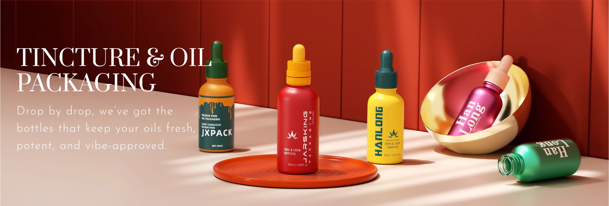 Tincture & Oil Packaging