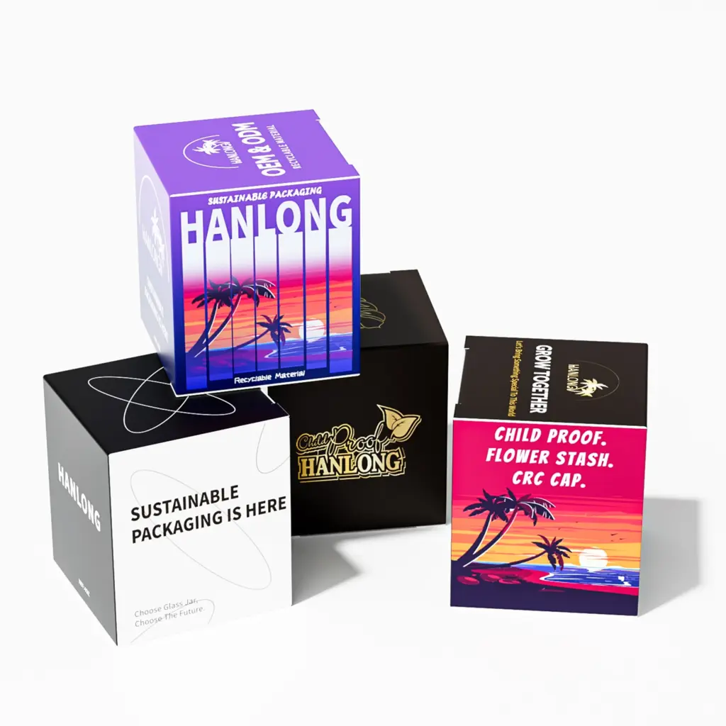 paper box for flower jar